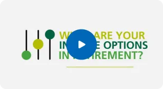 What are your income options in retirement?